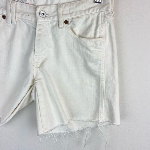 Madewell Boyfriend High Rise Denim Shorts - Picture 3 of 6